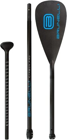 Професійне SUP весло Brunelli Carbon PRO, 3-секційне, надлегке 700 г