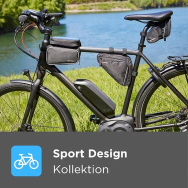 Сумка на багажник Basil Sport Design чорна, 1 л