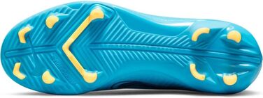 Дитячі футбольні бутси Nike Vapor 14 Club (38 EU, Синій/Помаранчевий)