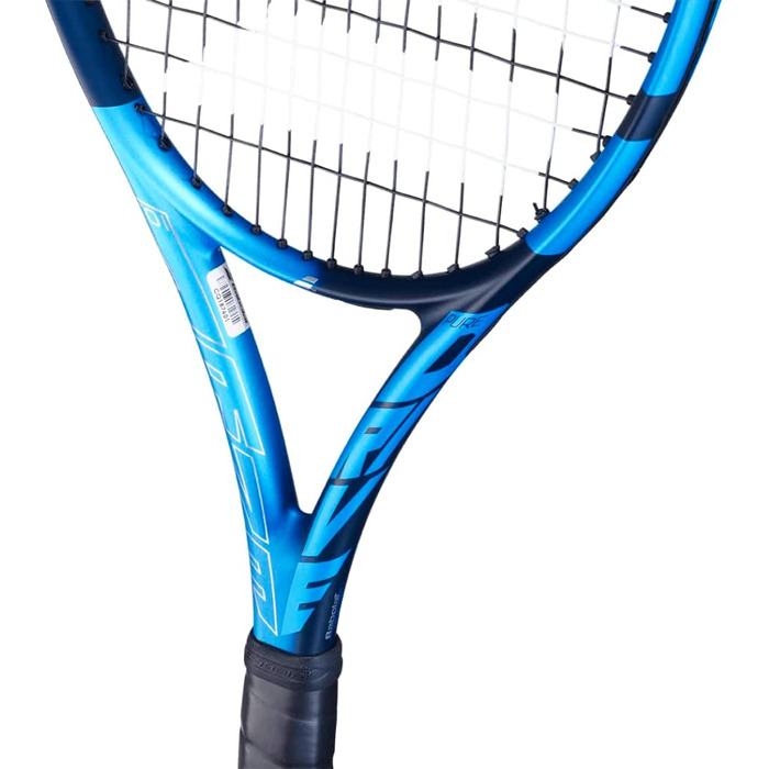 Тенісна ракетка Babolat Pure Drive 107 (10 покоління), натягнута, струни Babolat Syn Gut 16g, середня натяжка, білий колір