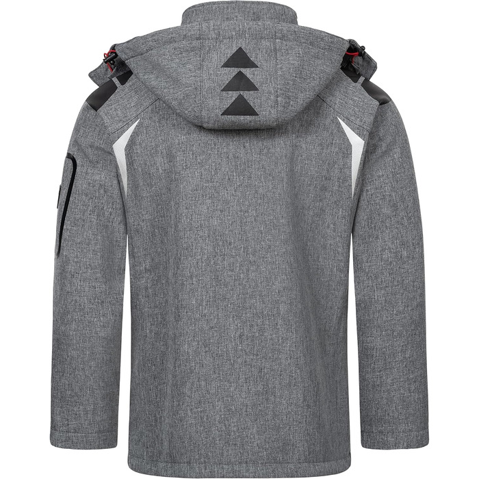 Функціональна куртка Geographical Norway Tangata для активного відпочинку, червона (S, Blended Grey)