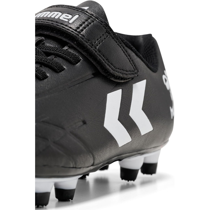 Дитячі футбольні бутси Hummel Top Star з клямками для різних типів ґрунту (28 EU, чорний)