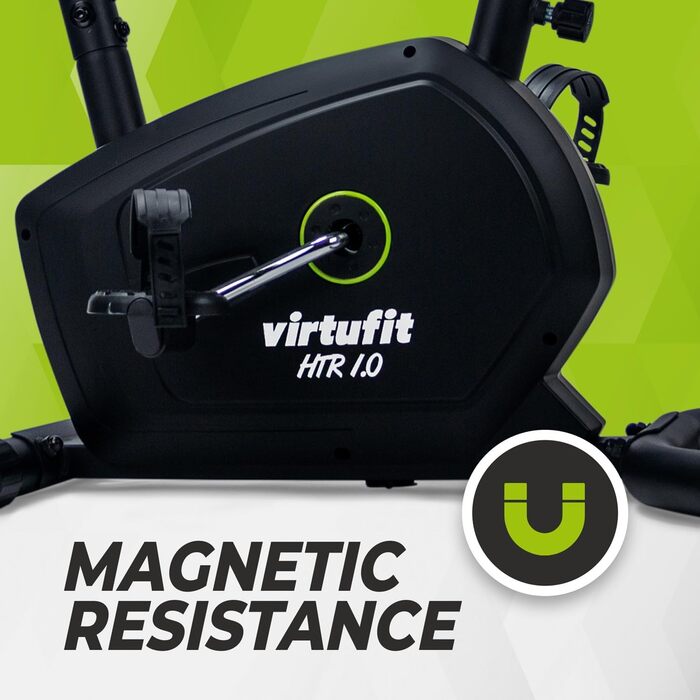 Велотренажер VirtuFit HTR 1.0/2.0/2.1 для дому, фітнес, чорний