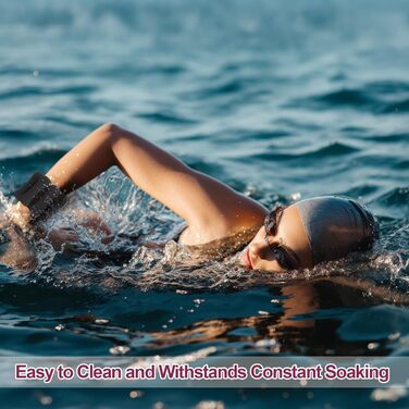 Набір обтяжувачів для ніг та рук WELSPO, 0.9 кг (по 0.45 кг), силіконові обтяжувачі для тренувань, йоги, пілатесу, чорного кольору