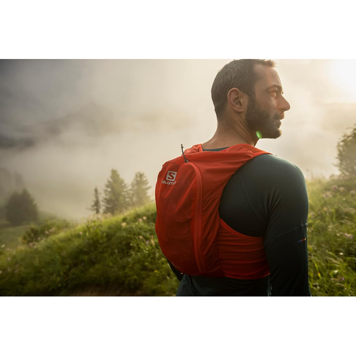 Гідратаційний жилет Salomon ADV Hydra Vest 8 для бігу та хайкінгу, унісекс, комфортний, стабільний, швидкий доступ до води
