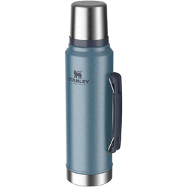 Термос Stanley Classic Legendary, нержавіюча сталь, 1 л, зберігає тепло/холод до 48 год, BPA-free, для напоїв, підходить для посудомийки