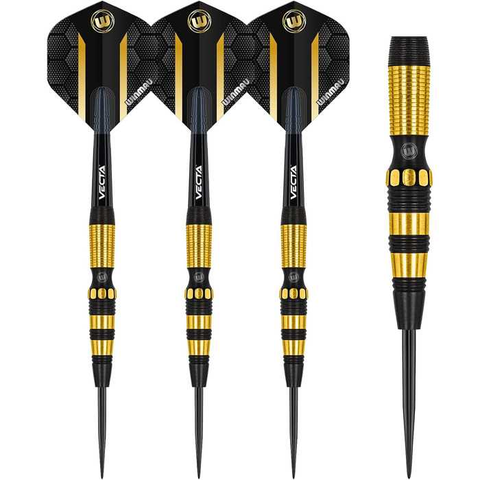 WINMAU Simon Whitlock Dynamic Special Edition 21 г Професійні вольфрамові дротики з крилами та стрижнями