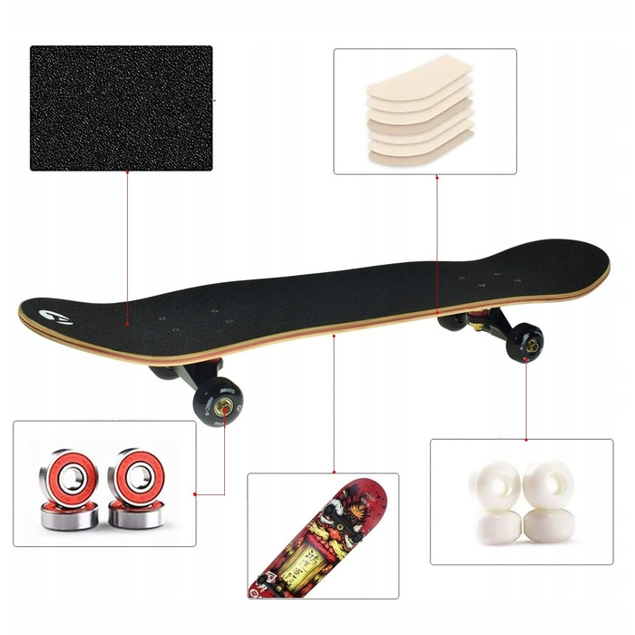 Скейтборд Aurora Flip 360