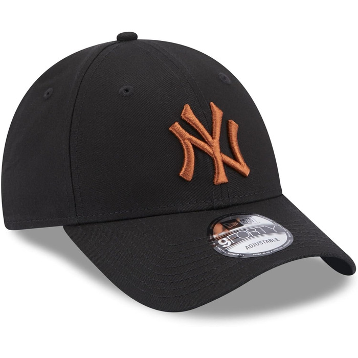 Кепка New Era New York Yankees MLB League Essential 9Forty, чорна, регульована, #32153
