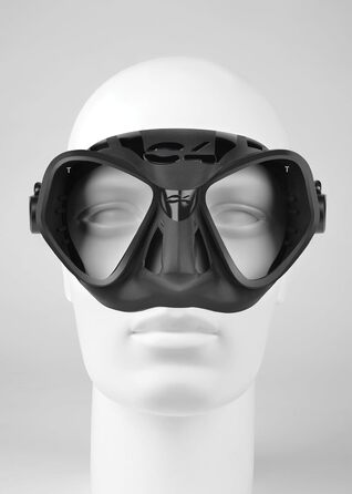 Маска для підводного плавання C4 Condo-R Black Snake Camu Carbon для апное, дайвінгу та снорклінгу