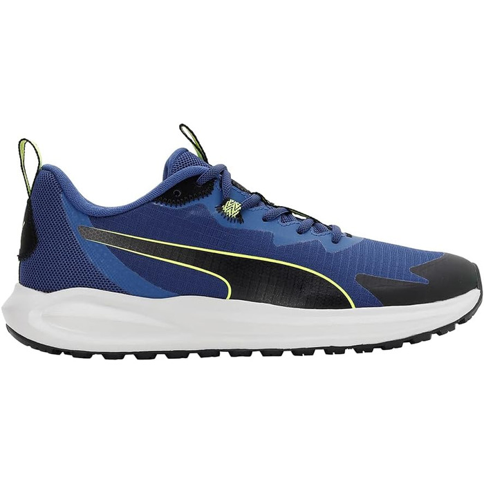 Кросівки Puma Unisex Twitch Runner Trail - блакитний, лимонний, чорний (39 EU)