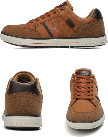 Кросівки чоловічі ARRIGO BELLO для активного відпочинку, спорту та прогулянок. Розміри 41-46 (43 EU), колір: коричневий (C1).