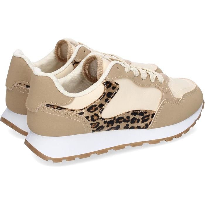 Жіночі спортивні кросівки повсякденні Khaki, 37 EU - зручні, стильні, на шнурівках