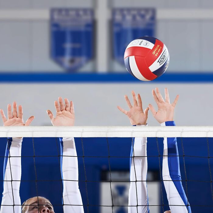 Волейбольний м'яч Tachikara Sensi-Tec® SV-5WSC Cardinal/White/Vintage Gold (EA)