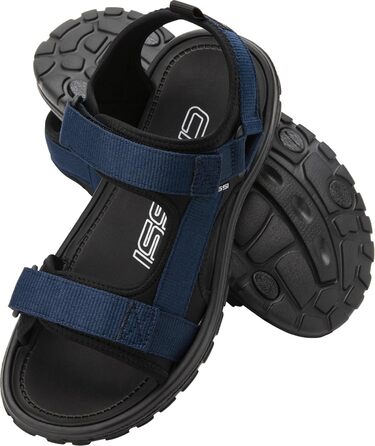 CRESSI Pete Sandal - Унісекс сандалі Cressi Pete для пляжу та води, чорно-синій, 37 EU