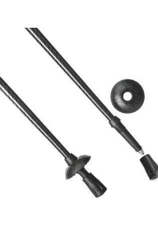 Трекінгові палки Outtec карбонові 110см 1-секційні Anti-shock