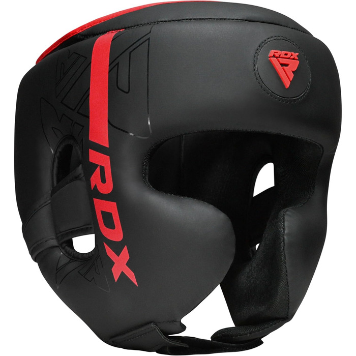 Кепка-шолом для боксу та єдиноборств RDX Maya Hide, червона, L