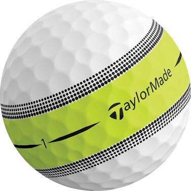 Гольф-м'яч TaylorMade Tour Response Stripe 2023, преміум