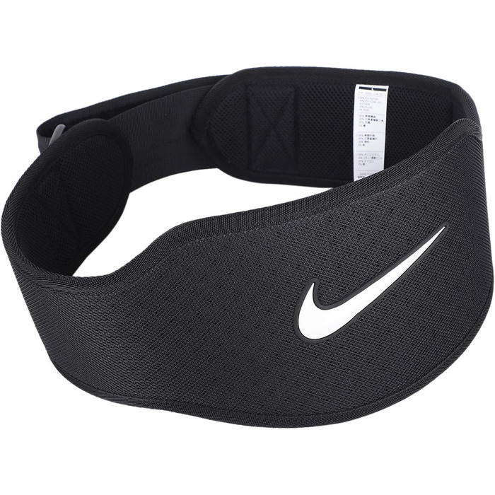 Тренувальний пояс Nike Strength 3,0 м, чорний/білий, для фітнесу