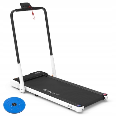 Складана домашня бігова доріжка Halo-Fit X150 з додатком, макс. вага 110 кг, швидкість до 12 км/год
