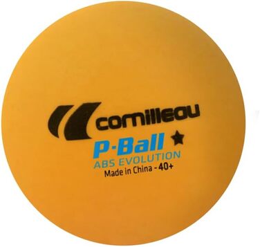 М'ячики для настільного тенісу Cornilleau Evolution Orange - 1 шт.