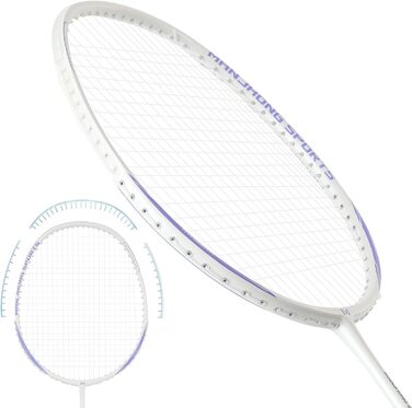 Набір для бадмінтона з 2 графітовими ракетками - зносостійкий дизайн - комплект для дорослих, включає воланчики, обмотки для ручок та сумку для ракеток