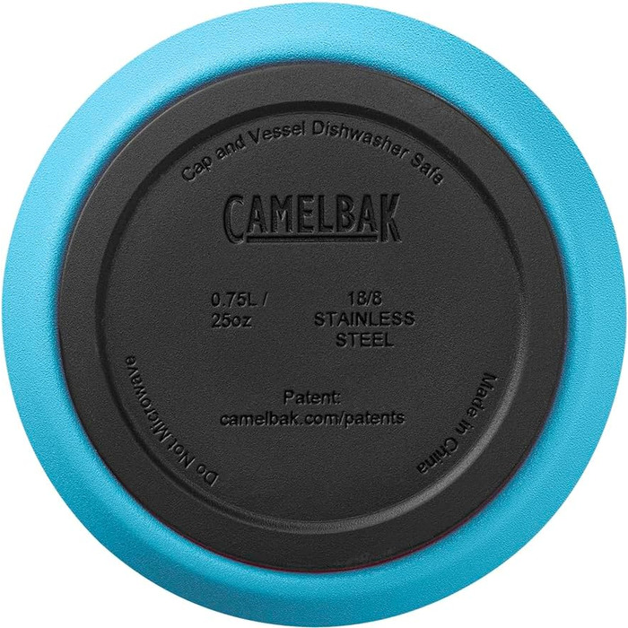 Пляшка для води Camelbak 0,75 л, синя, універсальна, для дорослих, спортивна, пластикова