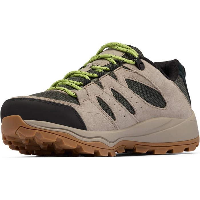 Чоловічі трекінгові черевики Columbia Redmond™ IV Low Waterproof Mid Rise, 49 EU, Gravel Napa Green