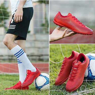 Футбольні бутси для чоловіків та дітей: шипована підошва, для тренувань, футболу, атлетики, унісекс