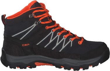 Дитячі трекінгові черевики CMP Rigel Mid Antracite-Flash Orange, розмір 40