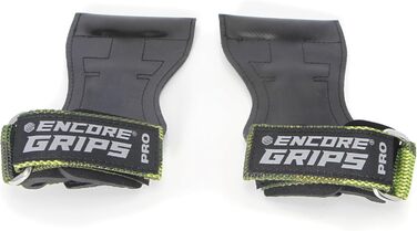 Лямки для силових тренувань та бодібілдингу Grip Pads з технологією обмотки та підтримкою долоні, колір зелений камуфляж (розмір L)