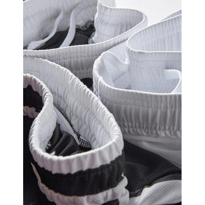 Шорти чоловічі спортивні Liberty Imports з сітки з кишенями, чорно-білі