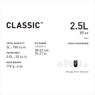 Гідраторний рюкзак CAMELBAK Classic 2,5 л, жовто-синій, для спорту