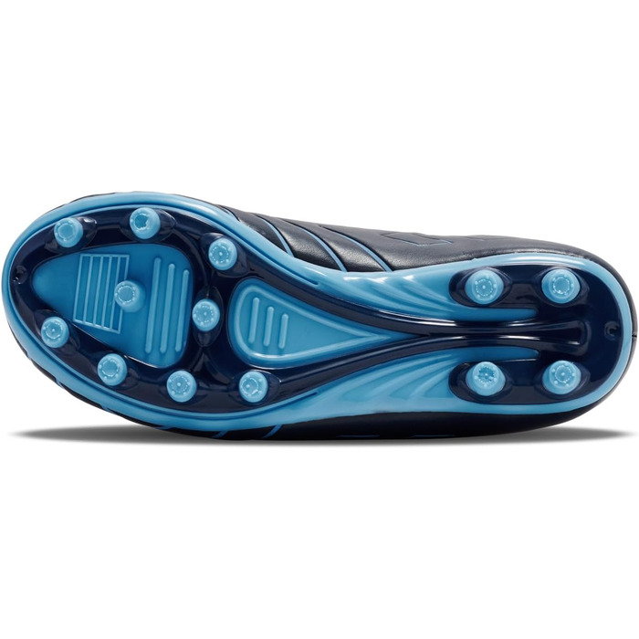 Дитячі футбольні бутси Hummel Top Star для штучного, м'якого та твердого ґрунту, розмір 35 EU, темно-синій