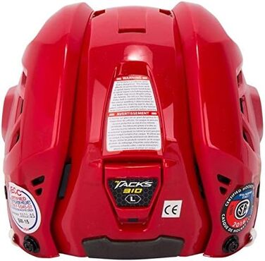 Хокейний шолом CCM Tacks 310, червоний, розмір S