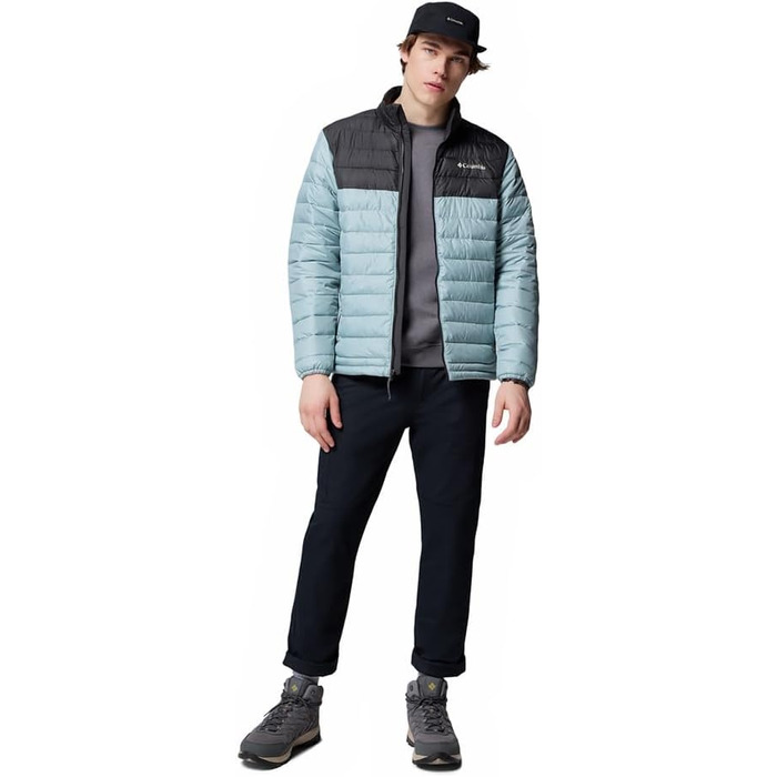 Чоловіча утеплена куртка Columbia Powder Lite II, темно-синя (Coegiate Navy), розмір S