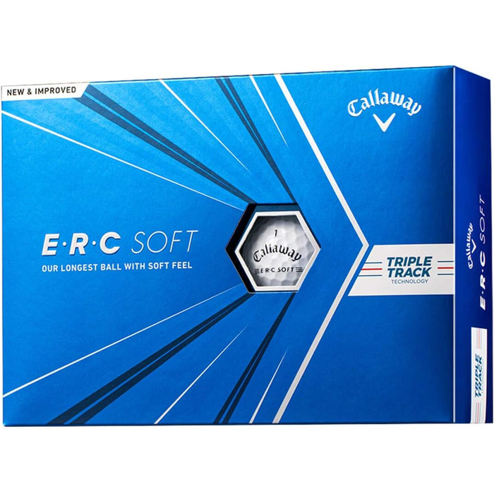 Гольф-м'ячі Callaway ERC Triple Track 2021, преміум-клас