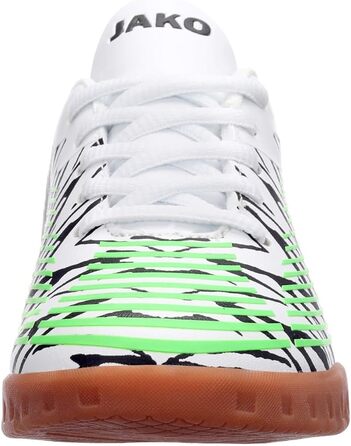 Дитячі спортивні залажні кросівки JAKO J-SI Take (35 EU, білий, неоновий зелений)