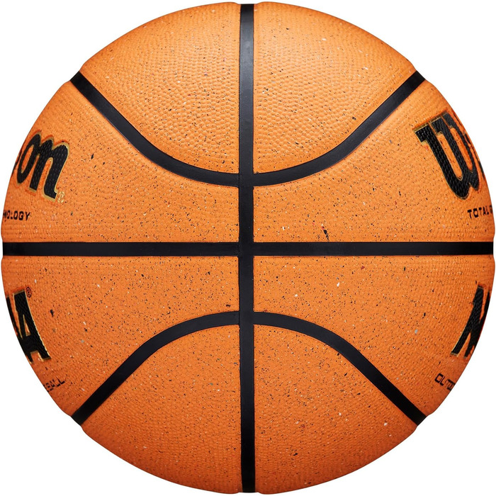 Баскетбольний м'яч Wilson NCAA для вулиці, розмір 6 і 7, помаранчевий