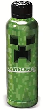 Термос з нержавіючої сталі 515 мл MINECRAFT, червоний