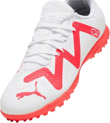 Дитячі футбольні бутси PUMA для унісекс (33 EU, біло-червоні)