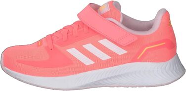Кросівки для бігу Adidas Runfalcon 2.0 EL, унісекс, дитячі, розмір 28 EU, червоний, білий, рожевий