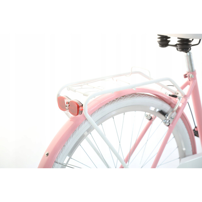Стильний жіночий велосипед 28'' Shimano 7 швидкостей, рожевий, легкий та комфортний