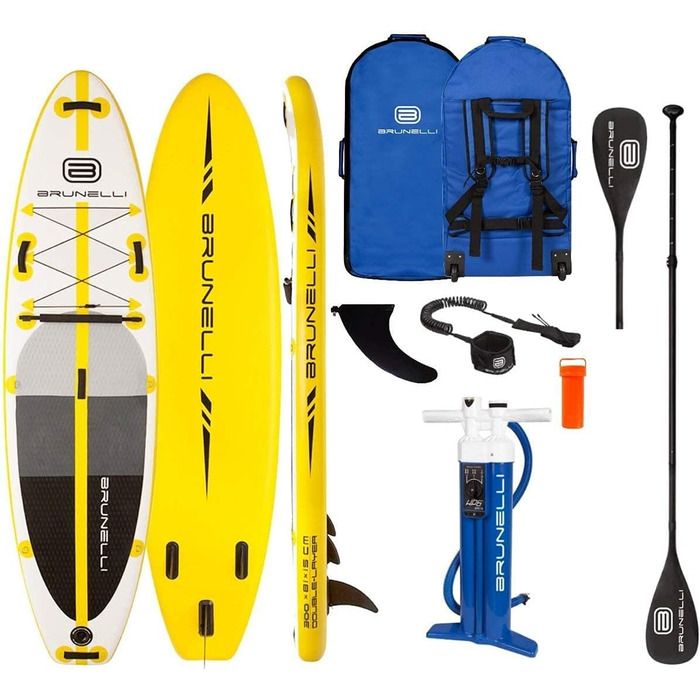 Надувна SUP-дошка Brunelli 10.0 Premium 305x78 см для веслування стоячи