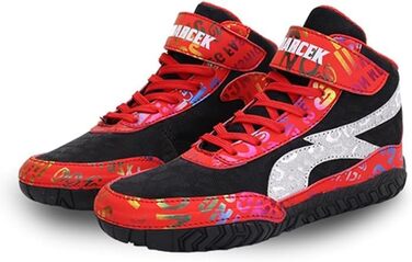 Легкі та дихаючі боксерські/веслувальні кросівки для дітей (34 EU, червоні)