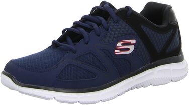 Чоловічі черевики Skechers Verse Flash Point Oxford Navy Black, 41 EU
