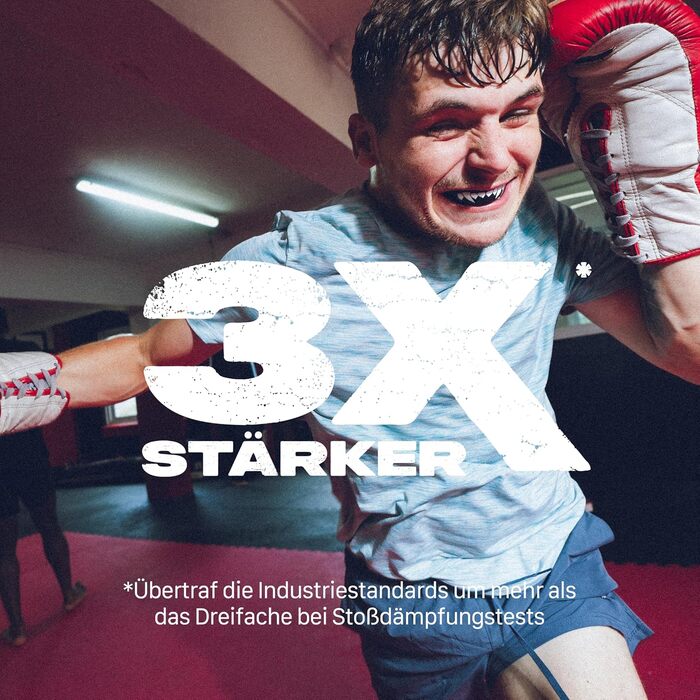 Захисна капа SAFEJAWZ Sport: для дорослих та дітей. Підходить для контактних видів спорту: регбі, ММА, бойові мистецтва, кікбоксинг, джудо, хокей, бокс. Чорний Fangz