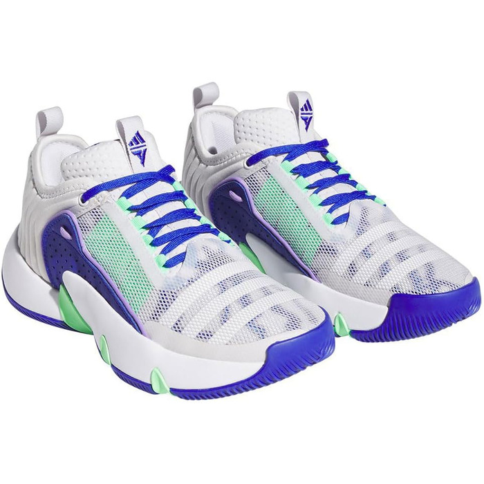 Кросівки баскетбольні adidas Trae Unlimited (34 EU, сірий, білий, синій)