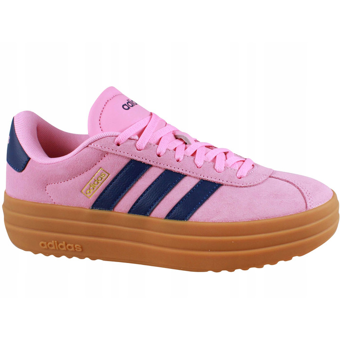 Кросівки Adidas VL Court Bold Samba JI1789 рожеві на платформі