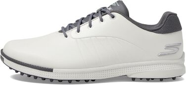 Гольф-взуття Skechers Tempo для чоловіків, без шипів, водонепроникне, легке, сірий Natural Gray, 46 EU